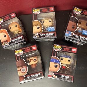 Stranger Things Funko Pop! Lot of 5 - Brand New In Box Never Opened - See Photos